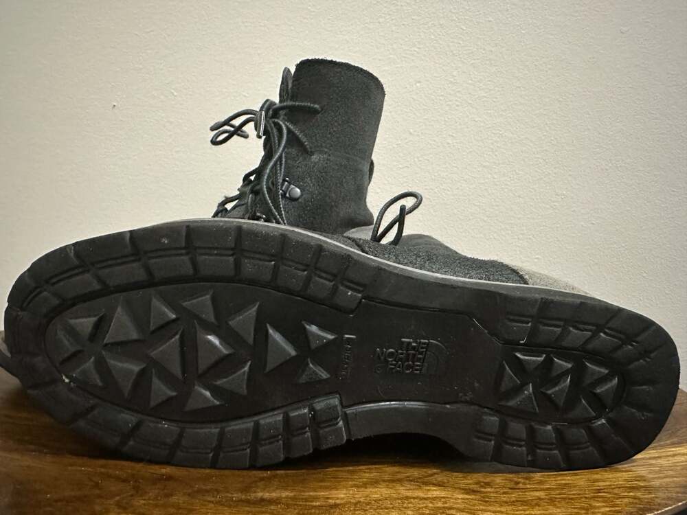 The North Face Ballard Lace II Womens Winter Combat Boots Black Suede Size 7.5 - Picture 5 of 5